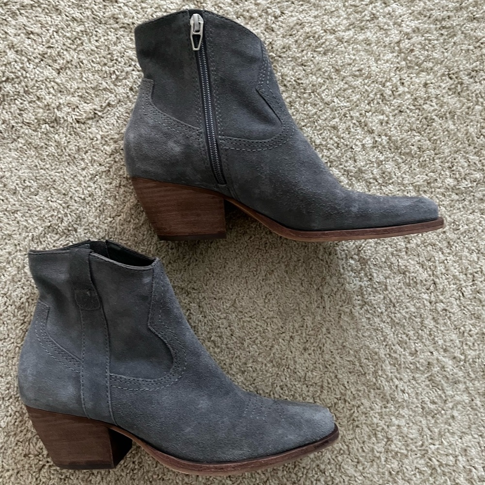 Dolce Vita Charcoal Ankle Booties